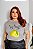 T-SHIRT PLUS SIZE LES FRUITS LEMON DTF CINZA XG - Imagem 1