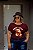 T-SHIRT PLUS SIZE URSINHO SWEET DTF MARSALA XG - Imagem 1