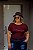 T-SHIRT PLUS SIZE VIVA INFINITO DTF MARSALA XG - Imagem 1