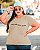 T-SHIRT PLUS SIZE VIVA INFINITO DTF BEGE XG - Imagem 1