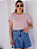 T-SHIRT LISA ROSA BEBÊ - Imagem 1