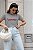 T-SHIRT AMOUR. DTF CINZA - Imagem 1