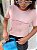 T-SHIRT VIVA INFINITO DTF ROSA BEBÊ - Imagem 1