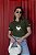 T-SHIRT CORAÇÕES DTF VERDE MILITAR - Imagem 1