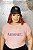 T-SHIRT PLUS SIZE AMOUR. DTF ROSA BEBÊ XG - Imagem 1