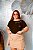T-SHIRT PLUS SIZE SEMPRE É DIA DTF CHOCOLATE XG - Imagem 1