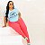 T-SHIRT PLUS SIZE WILD JAGUAR DTF AZUL BEBÊ XG - Imagem 1