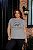 T-SHIRT PLUS SIZE WILD JAGUAR DTF CINZA XG - Imagem 1