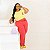 T-SHIRT PLUS SIZE GELATO DTF AMARELO BEBÊ XG - Imagem 3
