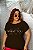 T-SHIRT PLUS SIZE WHAT YOU DTF CHOCOLATE XG - Imagem 1