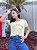 T-SHIRT YOU ARE LOVED DTF AMARELO BEBÊ - Imagem 1