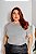 T-SHIRT PLUS SIZE YOU ARE LOVED DTF CINZA XG - Imagem 1