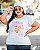 T-SHIRT PLUS SIZE APEROL DRINK DTF BRANCO XG - Imagem 1