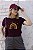 T-SHIRT ARCO-IRIS BOHO DTF MARSALA - Imagem 1