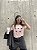 T-SHIRT HAPPINESS BORBOLETAS DTF ROSA BEBÊ - Imagem 1