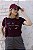 T-SHIRT HAPPINESS BORBOLETAS DTF MARSALA - Imagem 1