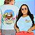 T-SHIRT PLUS SIZE COCO BAHAMAS DTF AZUL BEBÊ XG - Imagem 1