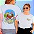 T-SHIRT PLUS SIZE COCO BAHAMAS DTF BRANCO XG - Imagem 1