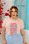 T-SHIRT PLUS SIZE THE LAGOSTA DTF ROSA BEBÊ XG - Imagem 1