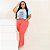T-SHIRT PLUS SIZE THE LAGOSTA DTF AZUL BEBÊ XG - Imagem 1
