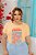 T-SHIRT PLUS SIZE THE LAGOSTA DTF AMARELO BEBÊ XG - Imagem 1