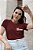 T-SHIRT COCO BAHAMAS DTF MARSALA - Imagem 2