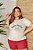 T-SHIRT PLUS SIZE PARIS ATELIER DTF OFF WHITE XG - Imagem 1