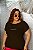 T-SHIRT PLUS SIZE YVES SAINT LAURENT DTF CHOCOLATE XG - Imagem 1