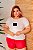 T-SHIRT PLUS SIZE LOS ANGELES DTF OFF WHITE XG - Imagem 1