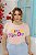 T-SHIRT PLUS SIZE HAVE A NICE DAY DTF ROSA BEBÊ XG - Imagem 1