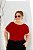 T-SHIRT PLUS SIZE LISA VERMELHO XG - Imagem 1