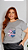 T-SHIRT PLUS SIZE STITCH E ANGEL DTF CINZA XG - Imagem 1