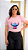 T-SHIRT STITCH CORAÇÃO DTF ROSA BEBÊ - Imagem 1