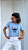T-SHIRT STITCH DTF AZUL BEBÊ - Imagem 1