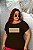 T-SHIRT PLUS SIZE PADRÃO GUCCI DTF CHOCOLATE XG - Imagem 1