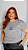 T-SHIRT PLUS SIZE STITCH BRAVO DTF CINZA XG - Imagem 1