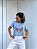 T-SHIRT TIGRES CORAÇÃO DTF AZUL BEBÊ - Imagem 1