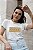 T-SHIRT PADRÃO GUCCI DTF BRANCO - Imagem 1