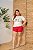 T-SHIRT PLUS SIZE SHE IS DTF OFF WHITE XG - Imagem 1