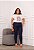 T-SHIRT PLUS SIZE MAKE MAGIC ARCO-IRÍS DTF OFF WHITE XG - Imagem 2