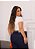 T-SHIRT PLUS SIZE MAKE MAGIC ARCO-IRÍS DTF OFF WHITE XG - Imagem 5