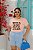 T-SHIRT PLUS SIZE WILD AND FREE DTF ROSA BEBÊ XG - Imagem 1