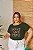 T-SHIRT PLUS SIZE WILD AND FREE DTF VERDE MILITAR XG - Imagem 1