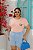 T-SHIRT PLUS SIZE COW PRINT CORAÇÃO DTF ROSA BEBÊ XG - Imagem 1