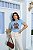 T-SHIRT BOTAS NASHVILLE DTF AZUL BEBÊ - Imagem 1