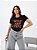 T-SHIRT WILD AND FREE DTF CHOCOLATE - Imagem 1
