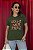 T-SHIRT WILD AND FREE DTF VERDE MILITAR - Imagem 1