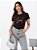 T-SHIRT SOUL BEAUTIFUL DTF CHOCOLATE - Imagem 1
