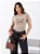 T-SHIRT SOUL BEAUTIFUL DTF BEGE - Imagem 1