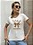 T-SHIRT LAÇO FEEL ANIMAL PRINT DTF OFF WHITE - Imagem 1